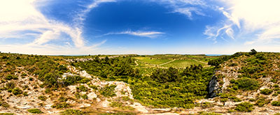 Panorama depuis le massif de La Clape